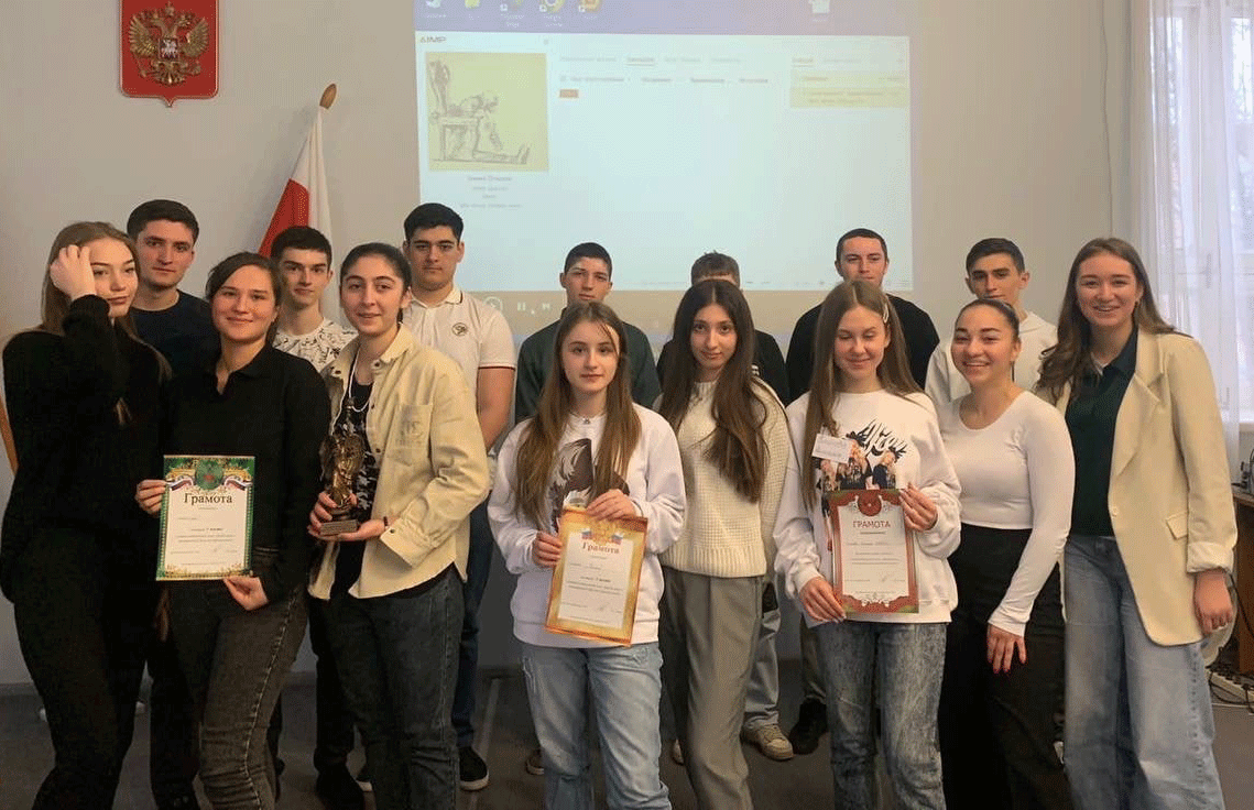 Студентами Владикавказского института управления была проведена интеллектуальна игра «Брейн-ринг».