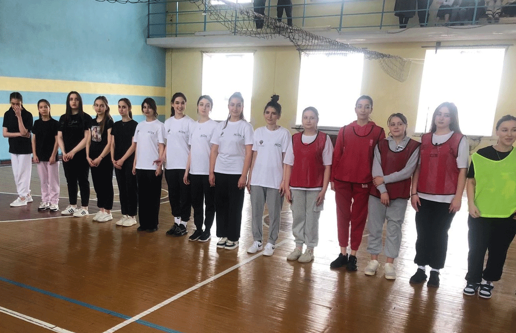 Во Владикавказском институте управления  состоялись соревнования среди девушек.